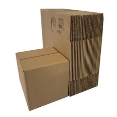 UOFFICE Corrugated Boxes 6″ x 6″ x 6″ Cube Boxes – Bundle of 25