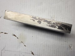 Titanium Billed 4.5 Lbs Aerospace test piece 1.10″ thick
