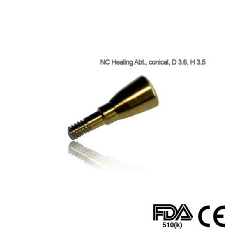 Straumann Compatible Dental NC Healing Abutment,conical, D3.6, H3.5