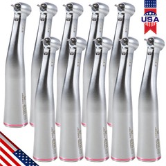 1-10 Pcs Dental 1:5 LED Contra Angle Fiber Optic Handpiece Fit KaV NSK Motor