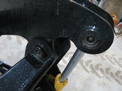 84 Inch skid steer MS Attachments root rake grapple Heavy Duty Cat Case Bobcat