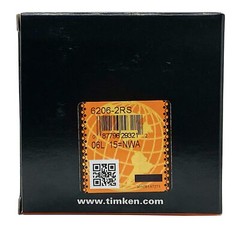 (2PACK) TIMKEN 6206-2RS 30X62X16MM Double Rubber Seal Bearings USA Brand