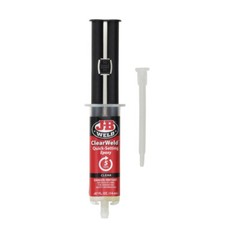 J-B Weld ClearWeld 0.47 oz. QUICK SET Epoxy Syringe High Strength 5 min. 50114-H