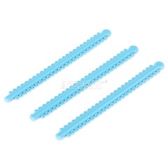 AZDENT Dental Orthodontic Ligature Ties Elastic Rubber Bands /Round Arch wires