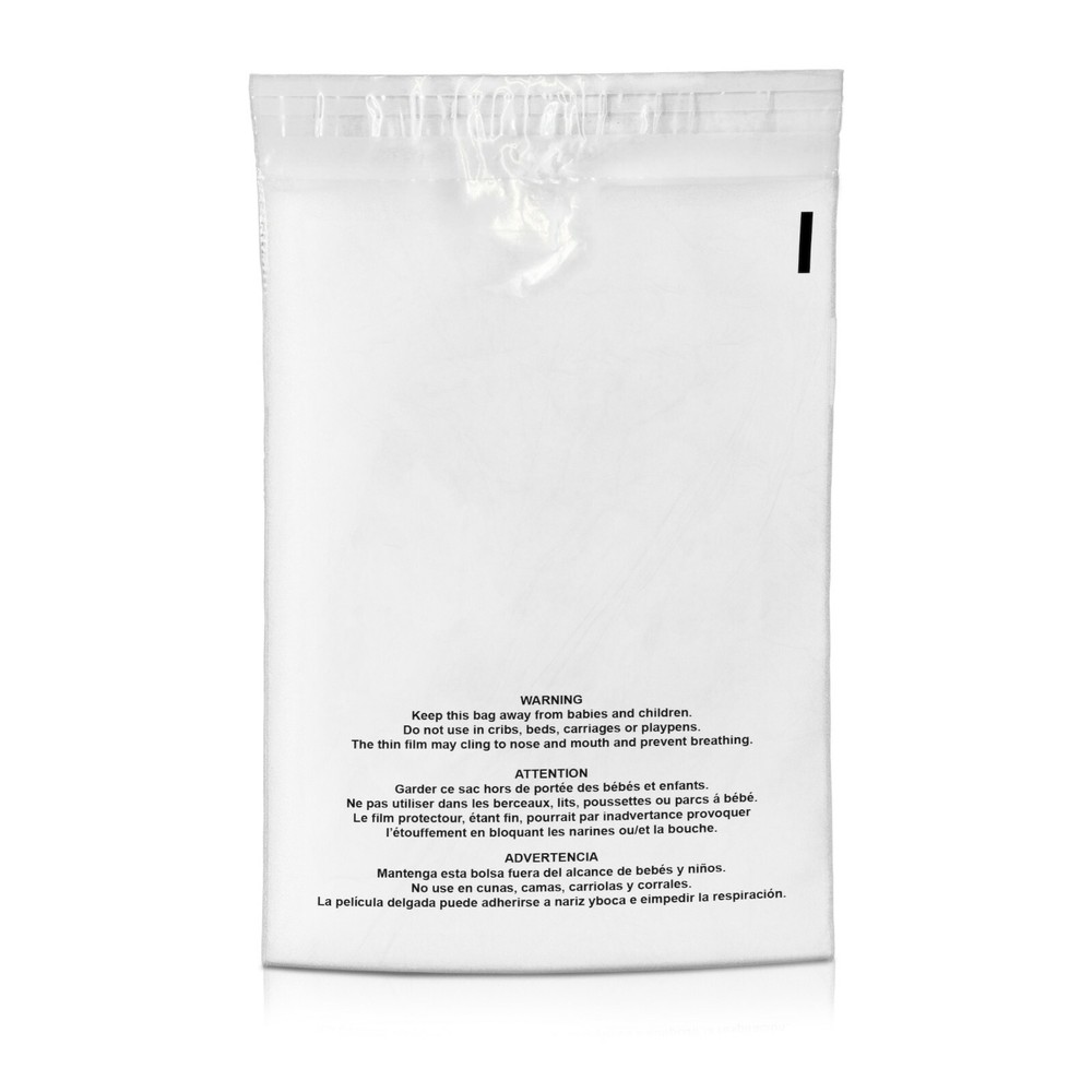 5000 6×9 Premium Suffocation Warning Clear Plastic Self Seal Poly Bags 1.5 Mil