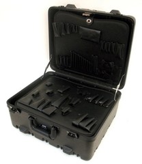 359T-SGSH – PLATT LUGGAGE – SUPER-SIZE TOOL CASE – BLACK – Interior Dimensions (