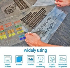 Koala Transparency Film 8.5×11 100 Sheets 100% Clear Film Laser Printer Copier