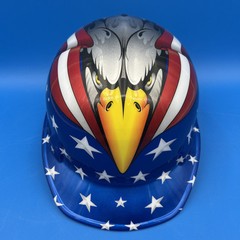 Jackson Type 1 Hard Hat Eagle Stars and Stripes Safety adjustable NEW