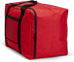 LINE2design Firefighter Turnout Gear Bag with Water Resistant Outer Fabric – Red