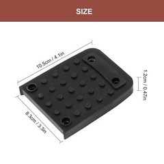 4Pcs Stilt Sole Anti-Slip Foot Pads for Drywall, Drywall Stilts Part Kits, Const
