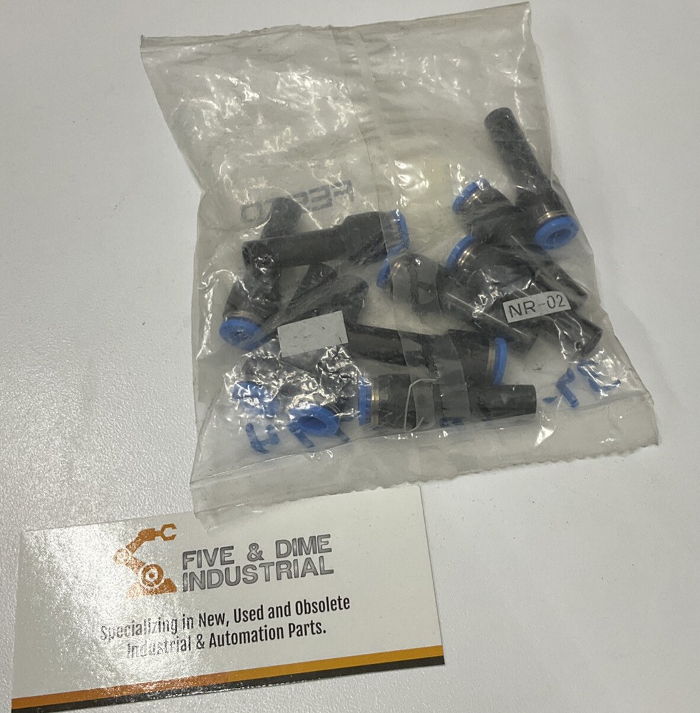 Festo Q5-8H-6 Lot of (10) Push in Connector
