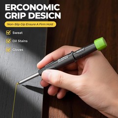 Carpenter Pencil with Sharpener, CP3000 Carpenter Mechanical Pencils with 19 …