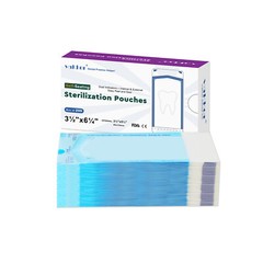 Self Sterilization Pouches Autoclave, Medical Sterilizer Bags Dental Tattoo Nail