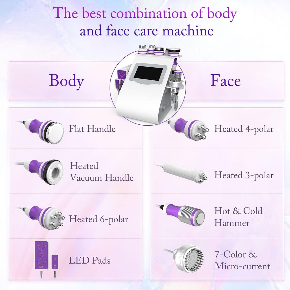9 in 1 Beauty Machine for Body Massage Facial Skin Care Skin Lifting Lost WeigkY