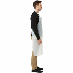 White Polyethylene Apron, Size: 28″ x 46″ – (1000 Pieces)