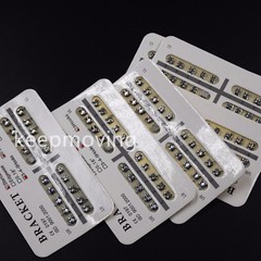 018/022 Dental Orthodontic Bracket Braces Mini Standard Roth MBT Edgewise 3/345H