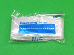 300 Zippit Reloc Bags 2″ x 3″ Clear 2mil Reclosable Poly Zip Seal Lock Bags 2×3