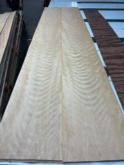 Euro Beech Raw Wood Veneer 2 sheets 100” x 14” 430Q