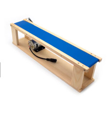 AC 100-240V DIY Mini Desktop Conveyor Belt 5x70CM Elevator Model