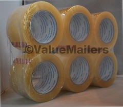 Tape 3″ x 330′ 2 Mil 12 Rolls Quality Packaging Box Carton Sealing 3×110 Yds