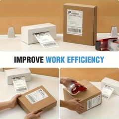 500Pack 500 4×6 Thermal Shipping Labels Foldable Any Prints Thermal LabelmPaper
