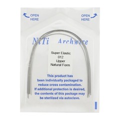 100PCS Dental Orthodontic Niti Arch Wire Natural Form Arches Round Rectangular
