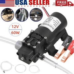 12V/60W 5L/min Fuel Transfer Pump Oil Diesel Gasoline Kerosene Car Tractor Truck