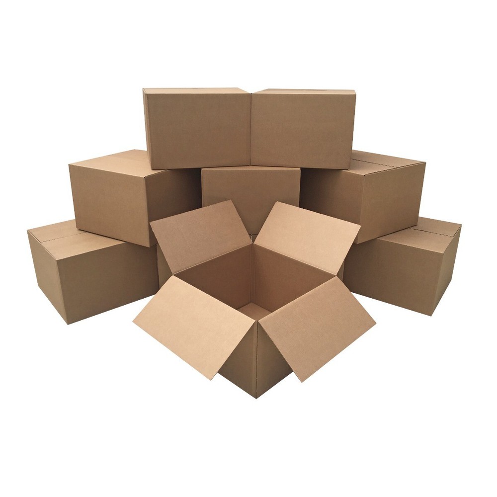 UBMOVE 10 Extra Large Corrugated Moving Boxes 23 x 23 x 16″