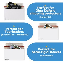 110-Pack Card Shipping Envelopes – 7 x 4.35 Inches Trading Cards Mailers