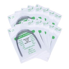 1×Dental Orthodontic Super Elastic Niti Rectangular Arch Wire Natural 14×25Upper