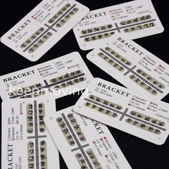 018/022 Dental Orthodontic Bracket Braces Mini Standard Roth MBT Edgewise 3/345H