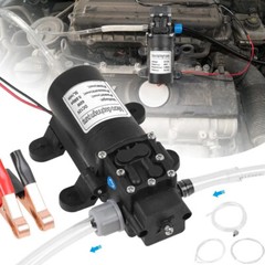 USA 12V Motor Oil Fuel Fluid Extractor Electric Siphon Transfer Change Pump 60W