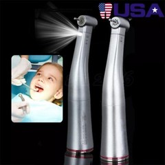 Dental 1:5 Increasing Handpiece Contra Angle LED /No Fit KAVO NSK Electric Motor