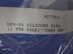 Caplugs Ultrabake Silicone Plugs – Mixed Lot (7) UP10-04, (8) UP9-04, New