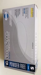 Vital Gard Nitrile Gloves SIZE S /Small ONE BOX OF 100 Gloves