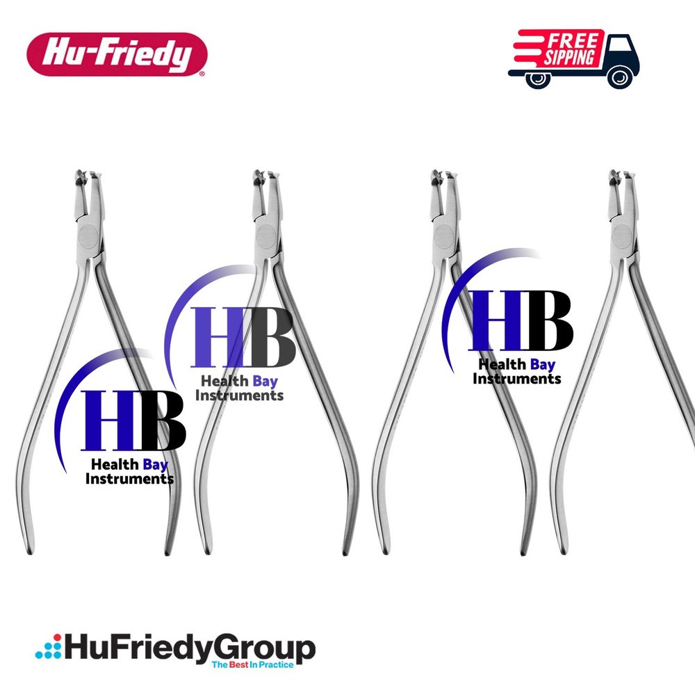 4 Pcs Hu-Friedy 678-327 NiTi Tie Back Hammerhead Ortho Pliers