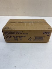 1000 Bags Reclosable 2mil 2×2 Clear Zip Squeeze Seal Top Lock 2×2 Poly Baggies
