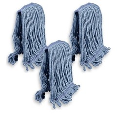 Bison Life KLEEN HANDLER Nano Microbial General Cleaning Mop – 24 Replacements