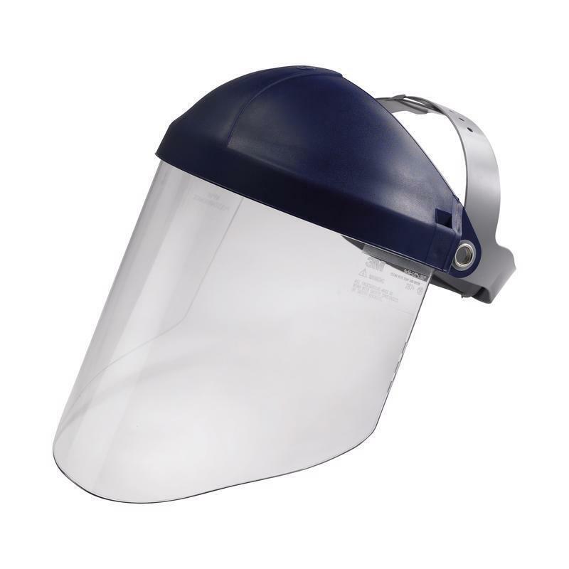 3M Face Shield Clear Lens Blue Frame