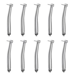 10 Packs NSK Style Dental High Speed Handpiece Push Button 4Hole Air Turbine USA