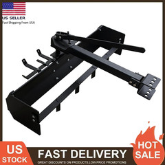 42″ Tow Behind Box Scraper Box Blade Hitch Tow Lawn Tractor for ATV UTV Grader