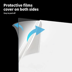 5-Pack of 8×10″ Pet/Plexiglass Sheets, Transparent Clear Flexible Plastic Sheet