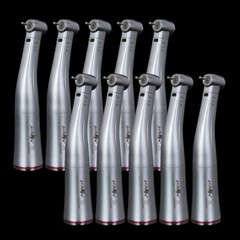 Dental 1:5 Increasing Contra Angle Fiber Optic Handpiece w/E-type Electric Motor