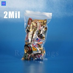 Clear Plastic Zip Lock Bags 2Mil 3Mil 4Mil Poly Reclosable Seal Jewelry Baggies