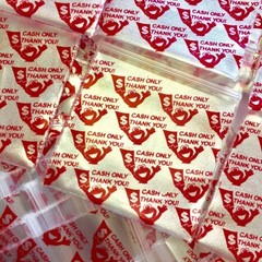 BaggiesSince1987 – 1515 Design Zip Bags 100PCS CASH ONLY on SILVER, READ DETAILS