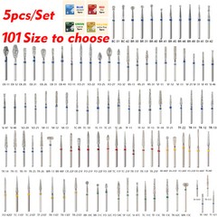 100 Types Dental FG Diamond Burs For High Speed Handpiece Friction Grip