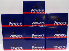 Case of 10 Boxes Powers Fasteners 8mm Head Washer Pin 1-1/4″ x 0.145″ #50222
