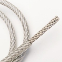 1ft – 70ft Galvanized Steel 3/16″ – 1/4″ Vinyl Coat Wire Rope Cable 7×19 strand