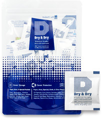 1 gram X 50 PK “Dry&Dry”Silica Gel Desiccant Packets – Reusable(FDA Compliant)