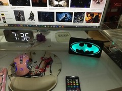MultiColor Batman Pop LED Wall or Desk Sign With Remote, Funkos, Bat Man